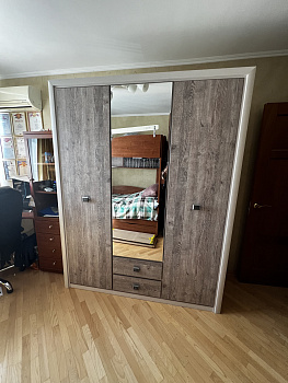 Шкаф Koen ясень снежный SZF3D2S