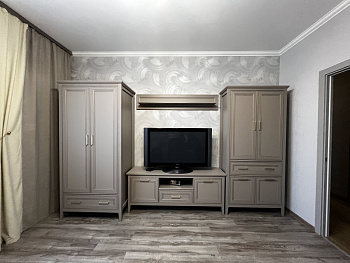 Тумба под телевизор Classic глиняный серый