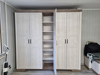 Шкаф Marselle ясень снежный