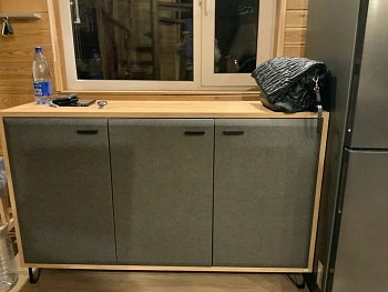 Тумба Grace дуб наварра/графи