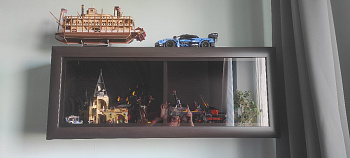 Витрина навесная Koen венге штрокс