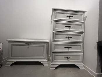 Комод Kentaki белый