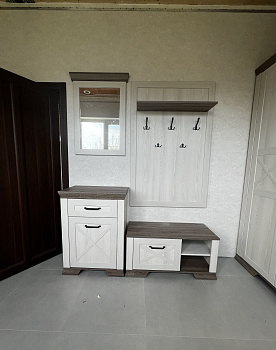 Тумба для обуви Marselle ясень снежный