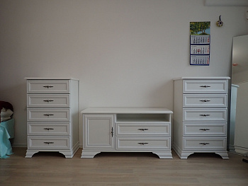 Комод Kentaki белый