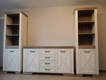 Тумба-комод Marselle ясень снежный