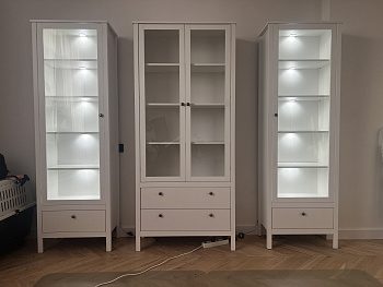 Витрина EWA белый