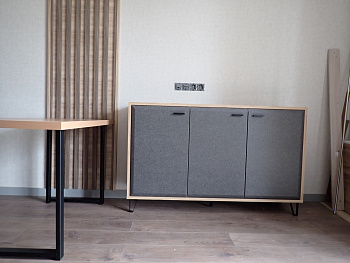 Тумба Grace дуб наварра/графи