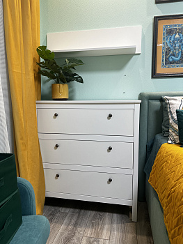 Комод Ewa белый KOM3S