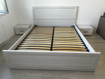 Тумба прикроватная Malta лиственница сибирская/орех лион